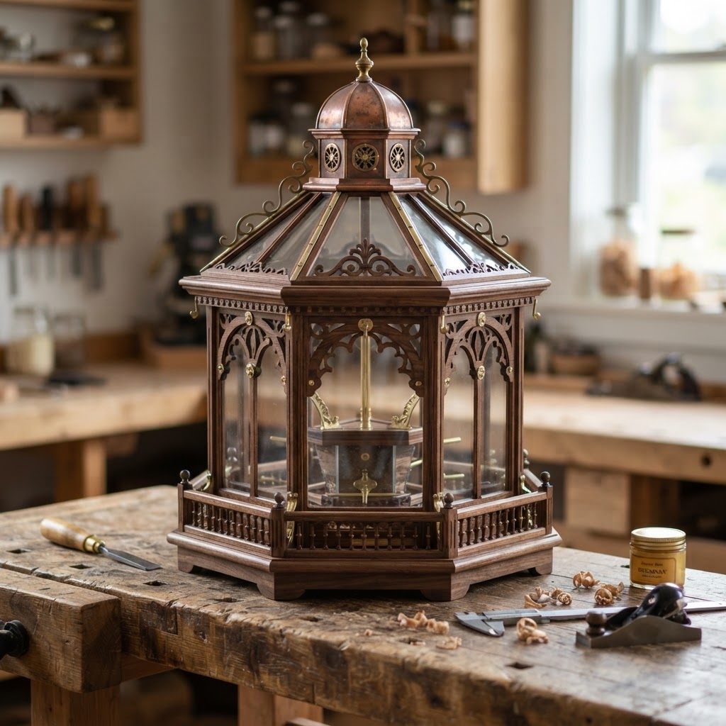 Steampunk Victorian Conservatory Bird Feeder