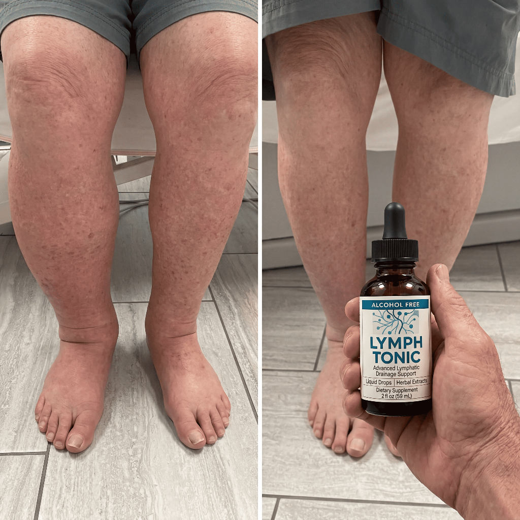 Visible reduction in leg swelling after consistent use
