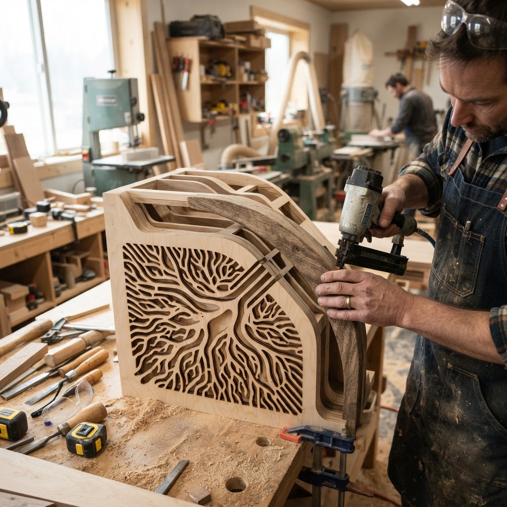 Bespoke Treetop Dendritic Mycelium-Infused Phyto-Thermal Sap-Flow Canopy Radiator Cabinet — step 2