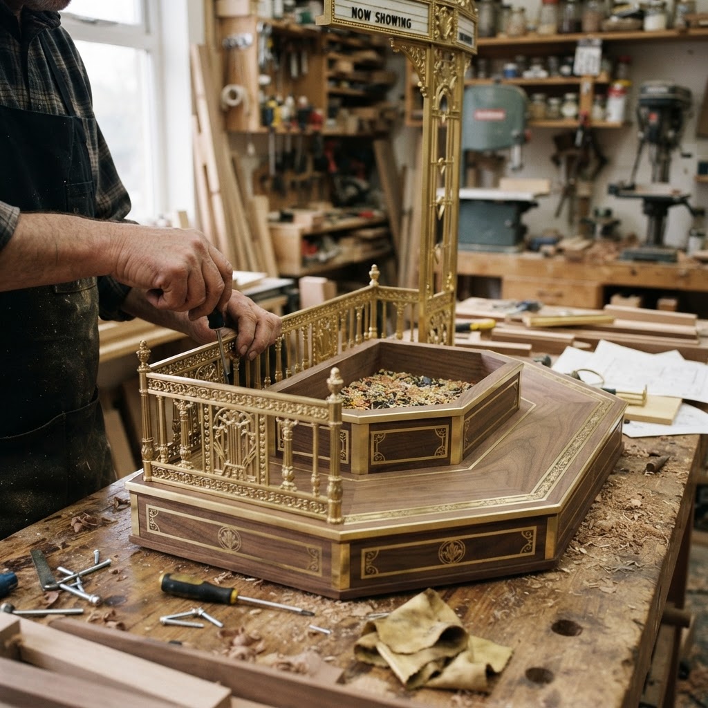Art Deco Cinema Marquee Seed Premiere Station — step 3