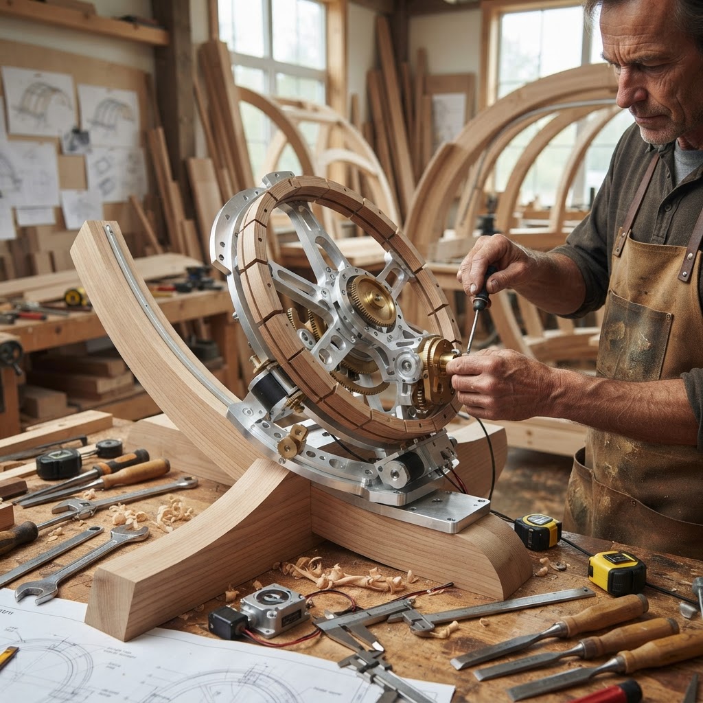 Bespoke Treetop Dendritic Solar-Tracking Heliotropic Reading Nook — step 3