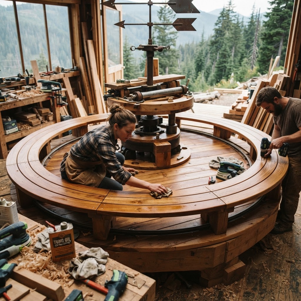 Zenith Weather-Vane Treetop Observatory — step 4