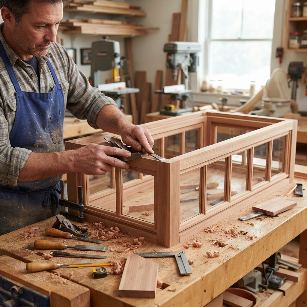 Bespoke Victorian Greenhouse Conservatory Bird Feeder — step 1