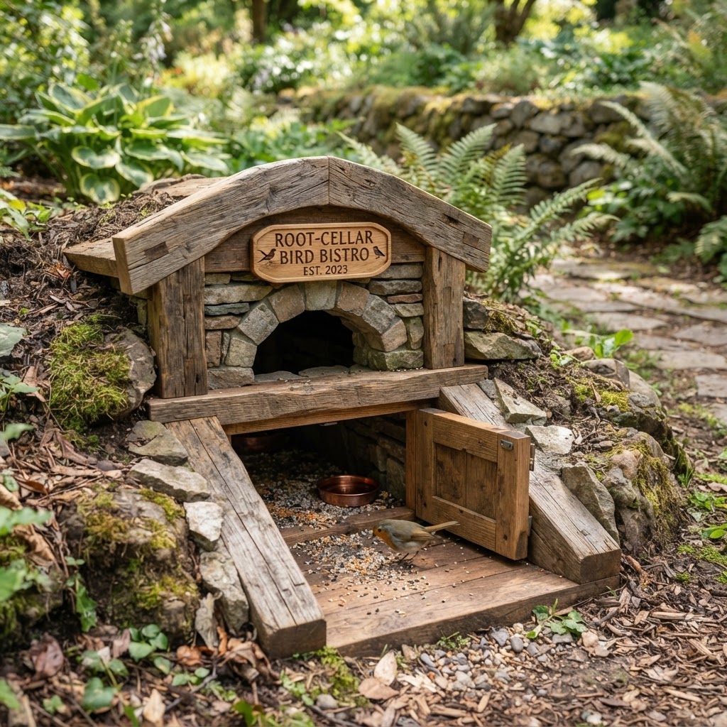 Subterranean Root-Cellar Bird Bistro