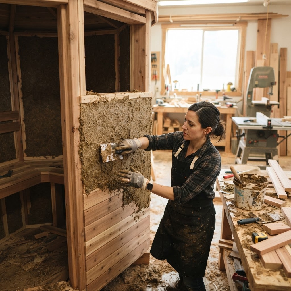 Bespoke Treetop Dendritic Mycelium-Infused Phyto-Thermal Sap-Condensation Sauna — step 2