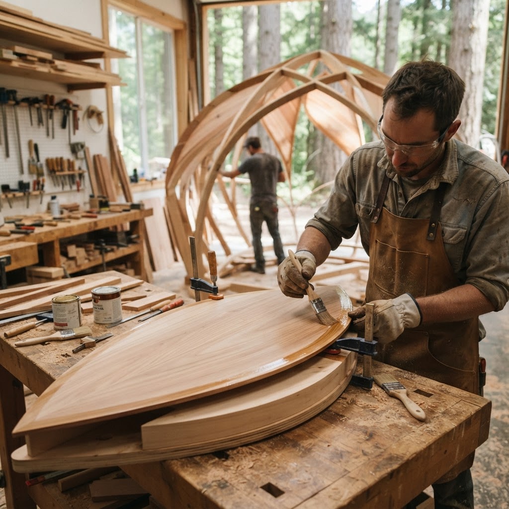 Heliotropic Petal-Fold Treetop Solarium — step 2