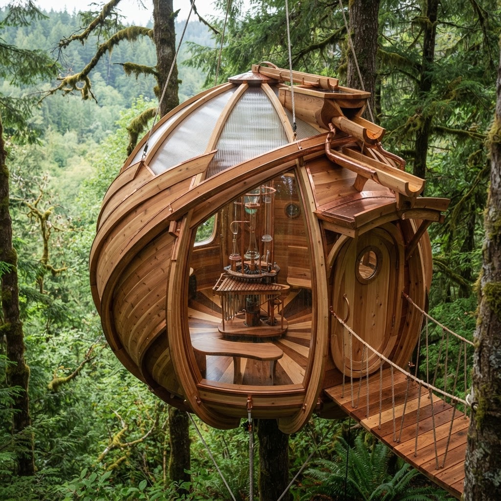 Bespoke Treetop Thalassic Hydro-Acoustic Resonance Chamber