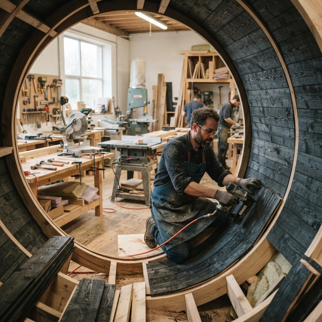 Bespoke Treetop Echo-Chamber Soundscape Pod — step 2