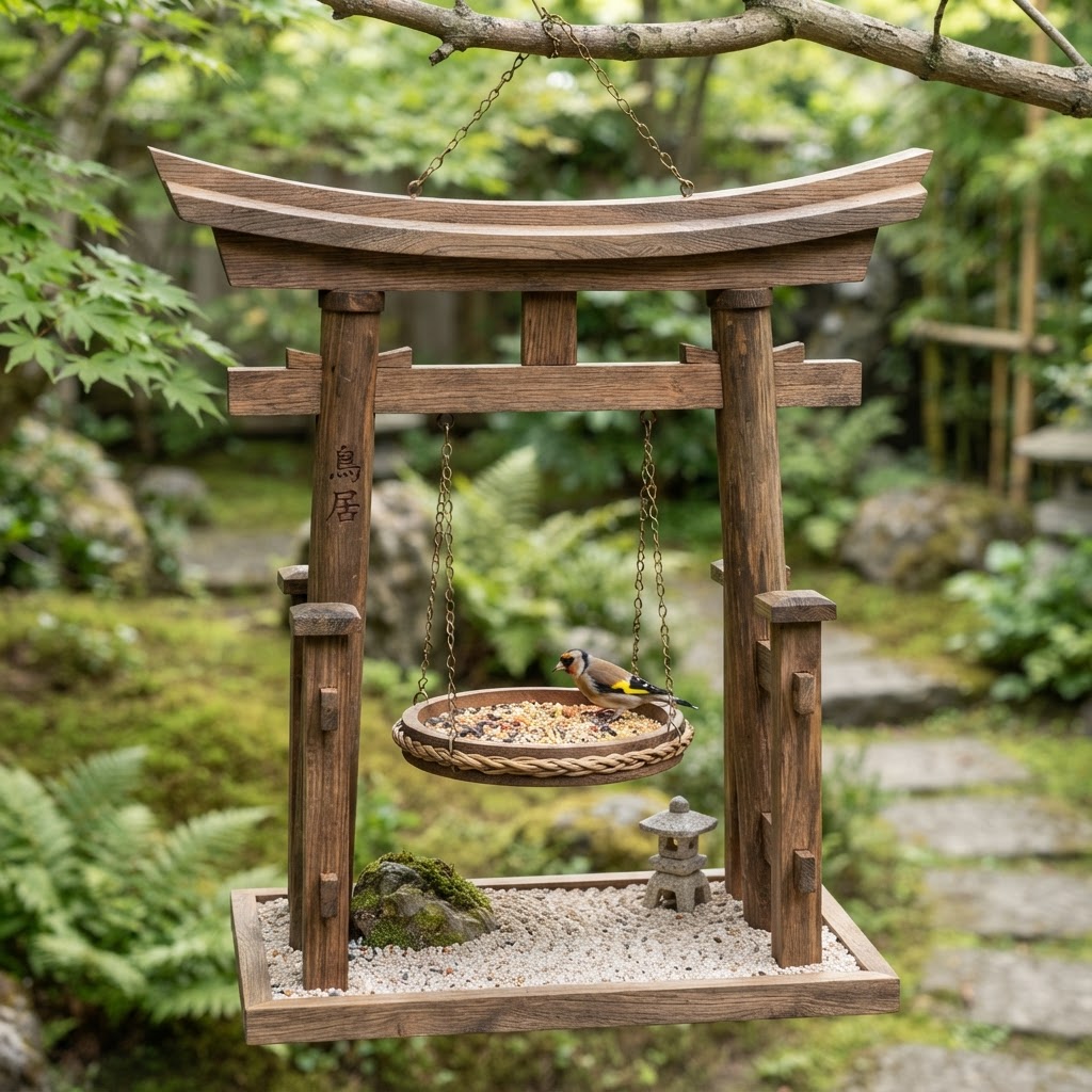 Zen Garden Torii Gate Seed Sanctuary