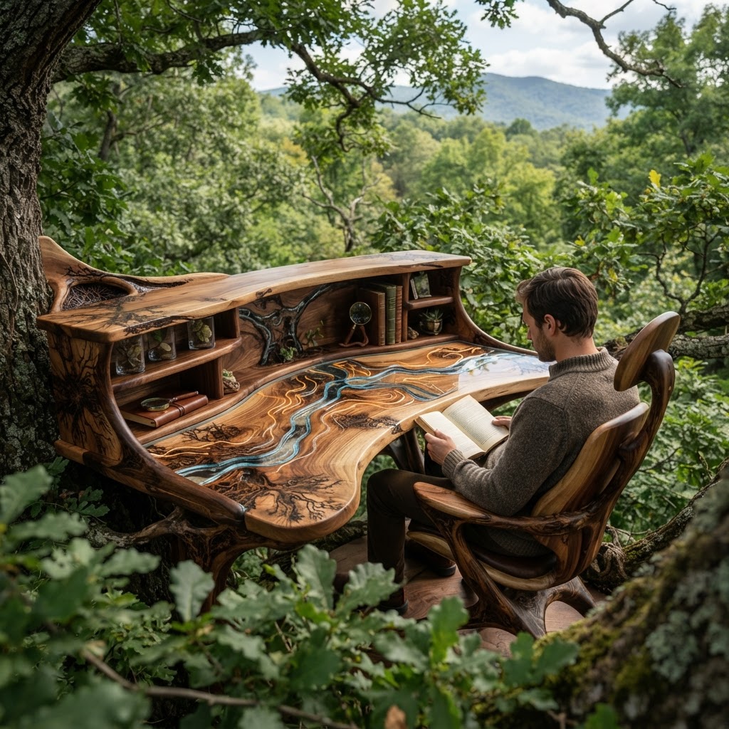 Bespoke Treetop Dendritic Mycelium-Infused Phyto-Cyclonic Sap-Flow Canopy Storm-Mapping Reading Console