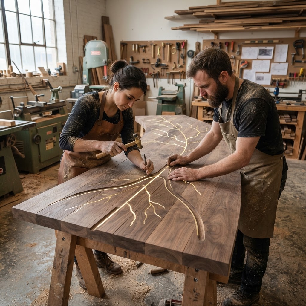 Bespoke Treetop Dendritic Mycelium-Infused Phyto-Luminous Sap-Flow Canopy Radiance-Mapping Meditation Plinth — step 3