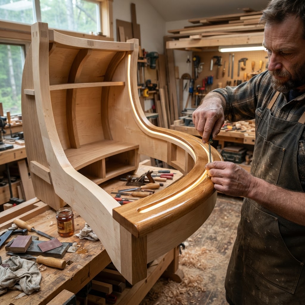Bespoke Treetop Celestial Astrolabe Viewing Alcove — step 4
