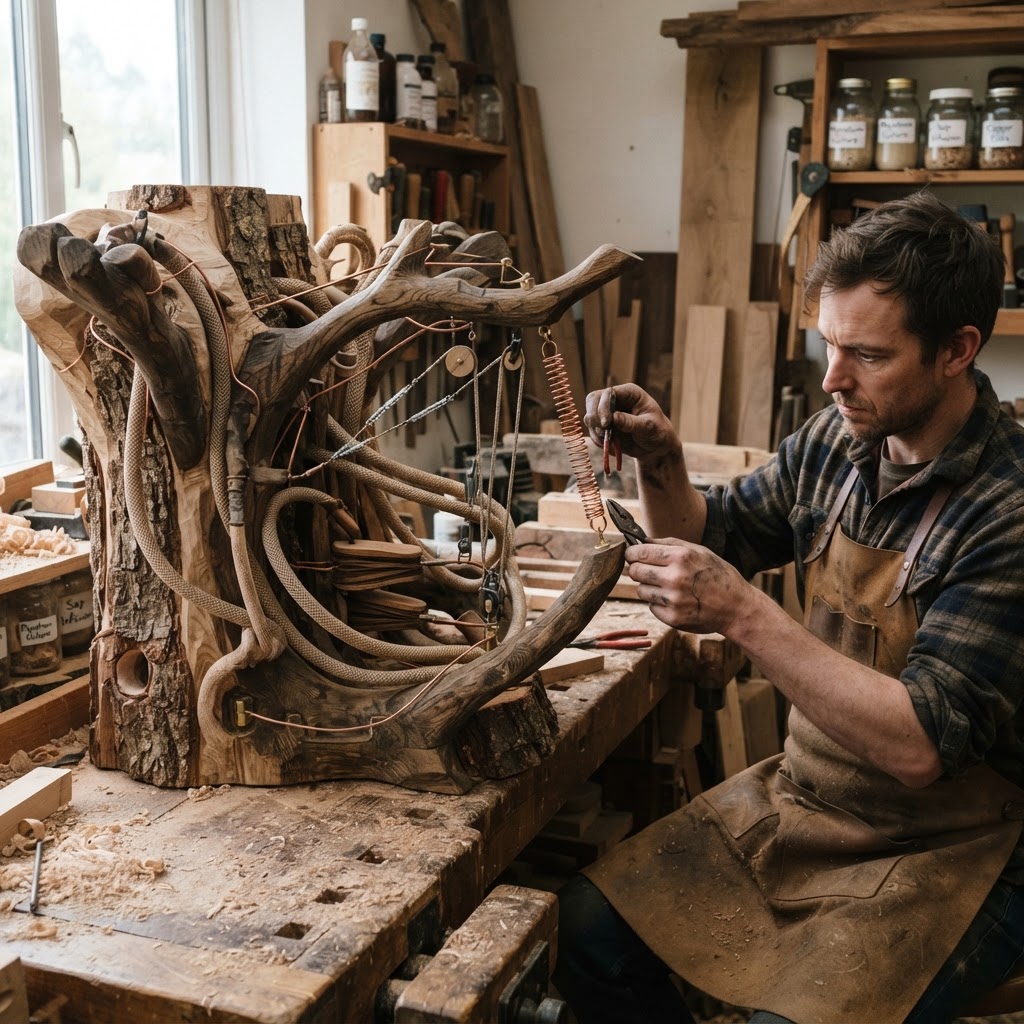 Bespoke Treetop Dendritic Mycelium-Infused Phyto-Baric Sap-Flow Canopy Moss-Filter Filtration Hearth — step 2