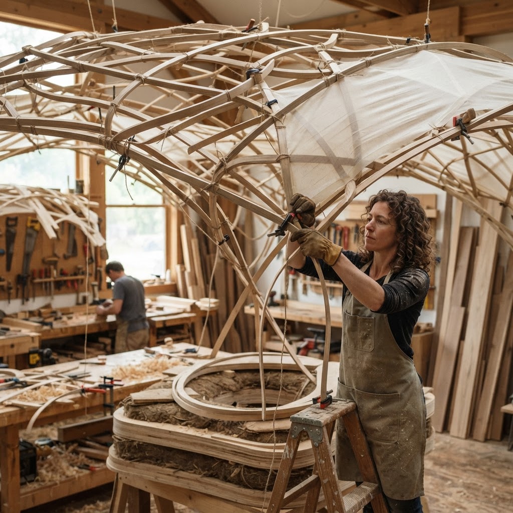 Bespoke Treetop Dendritic Mycelium-Infused Phyto-Elastic Sap-Flow Canopy Zenith-Harmonic Meditation Plinth — step 3