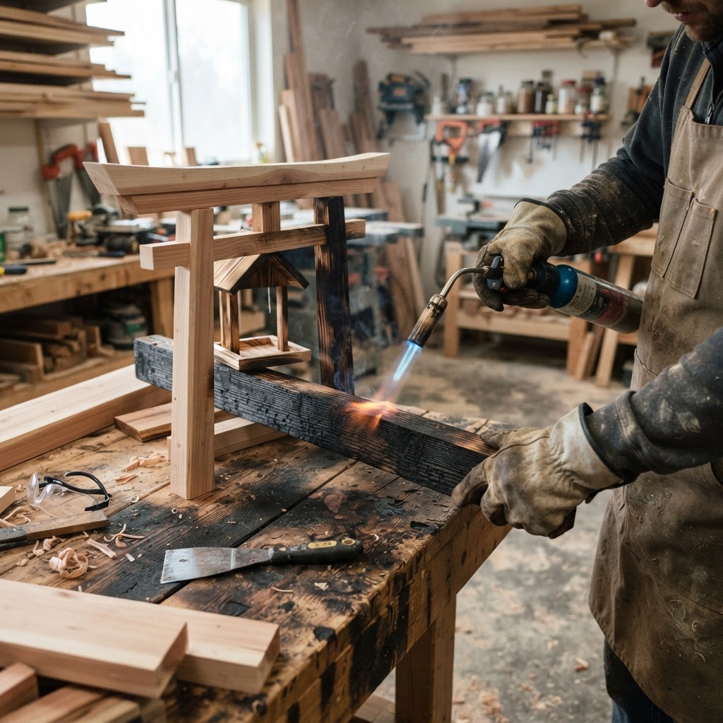 Zen Garden Torii Gate Bird Feeder — step 3