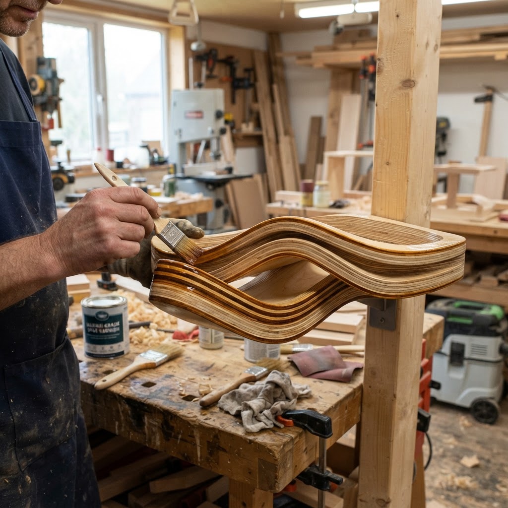 Abstract Parametric Ribbon Wave Bird Feeder — step 4