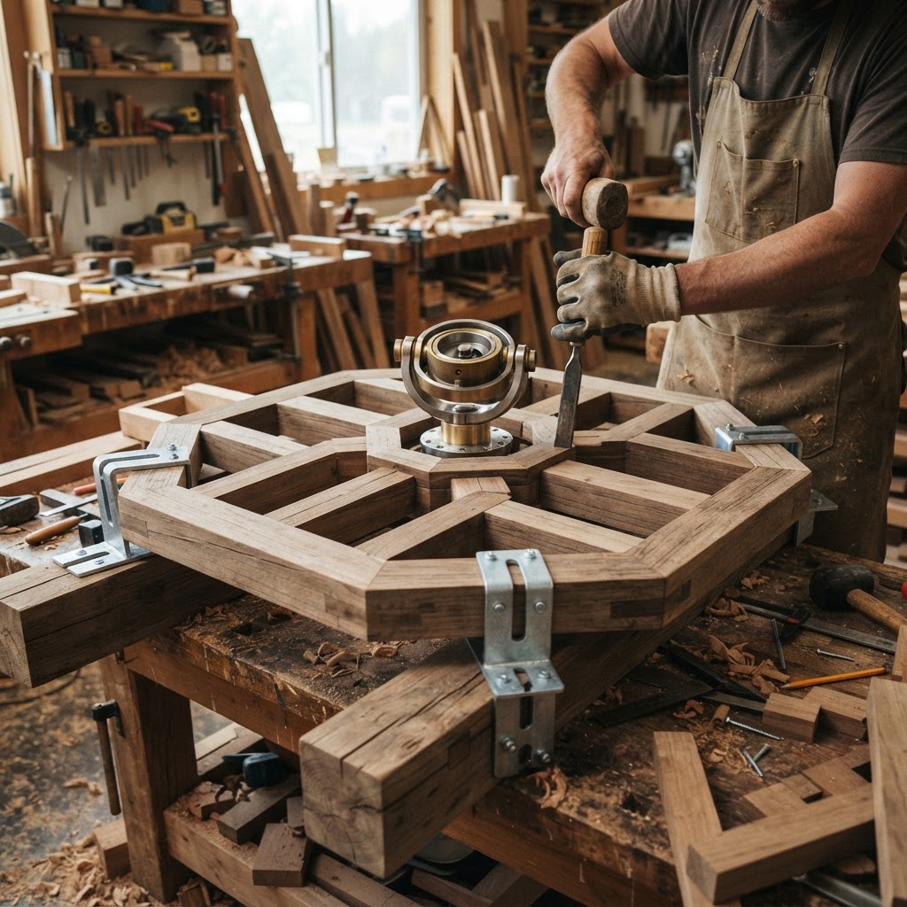 Zenith-Alignment Treetop Sundial Observatory — step 1