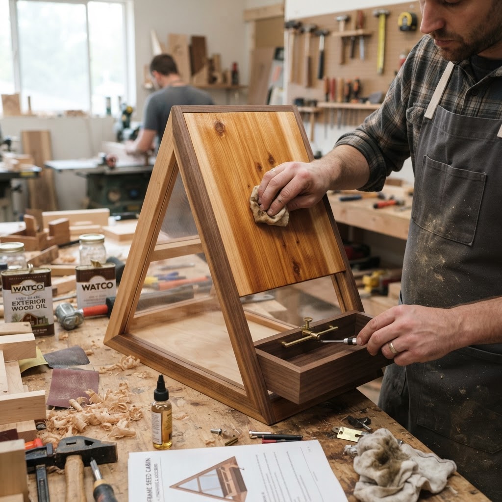 Modular Mid-Century Modern A-Frame Seed Cabin — step 4