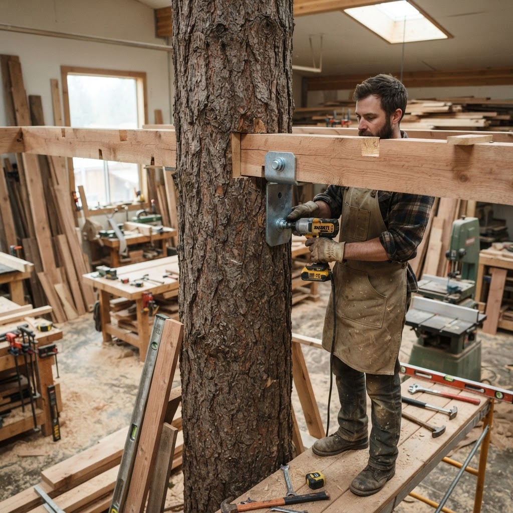 Tectonic Plate Treetop Coffee Bar — step 1