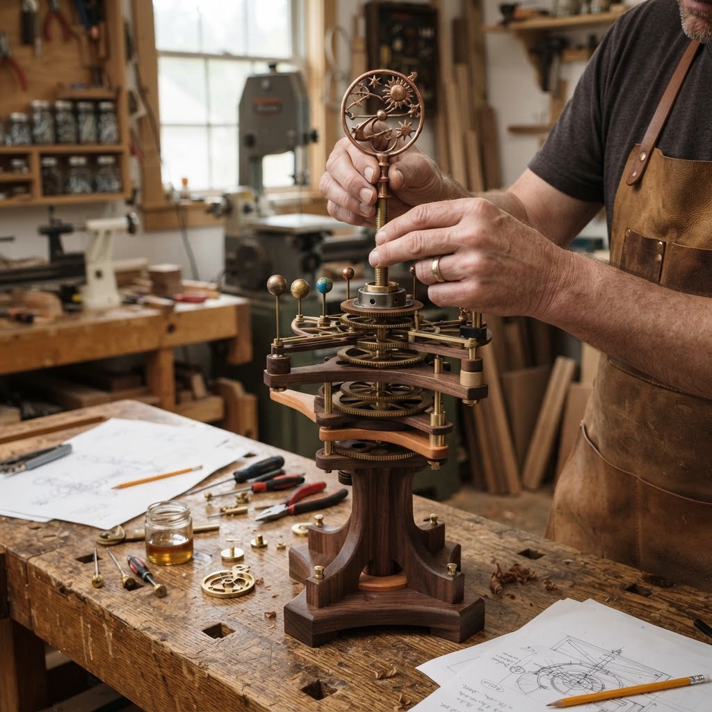 Clockwork Orrery Celestial Seed Orbit — step 4