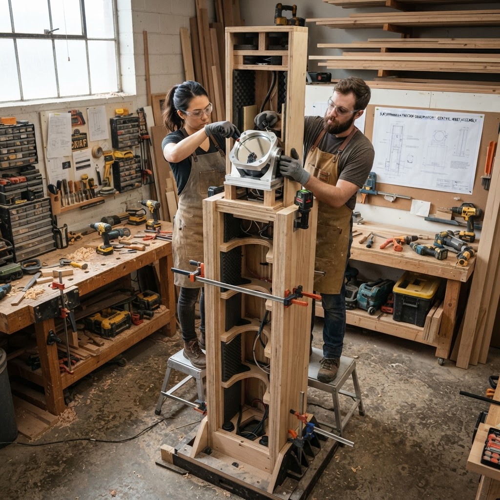 Subterranean-Reflective Treetop Periscope Observatory — step 2