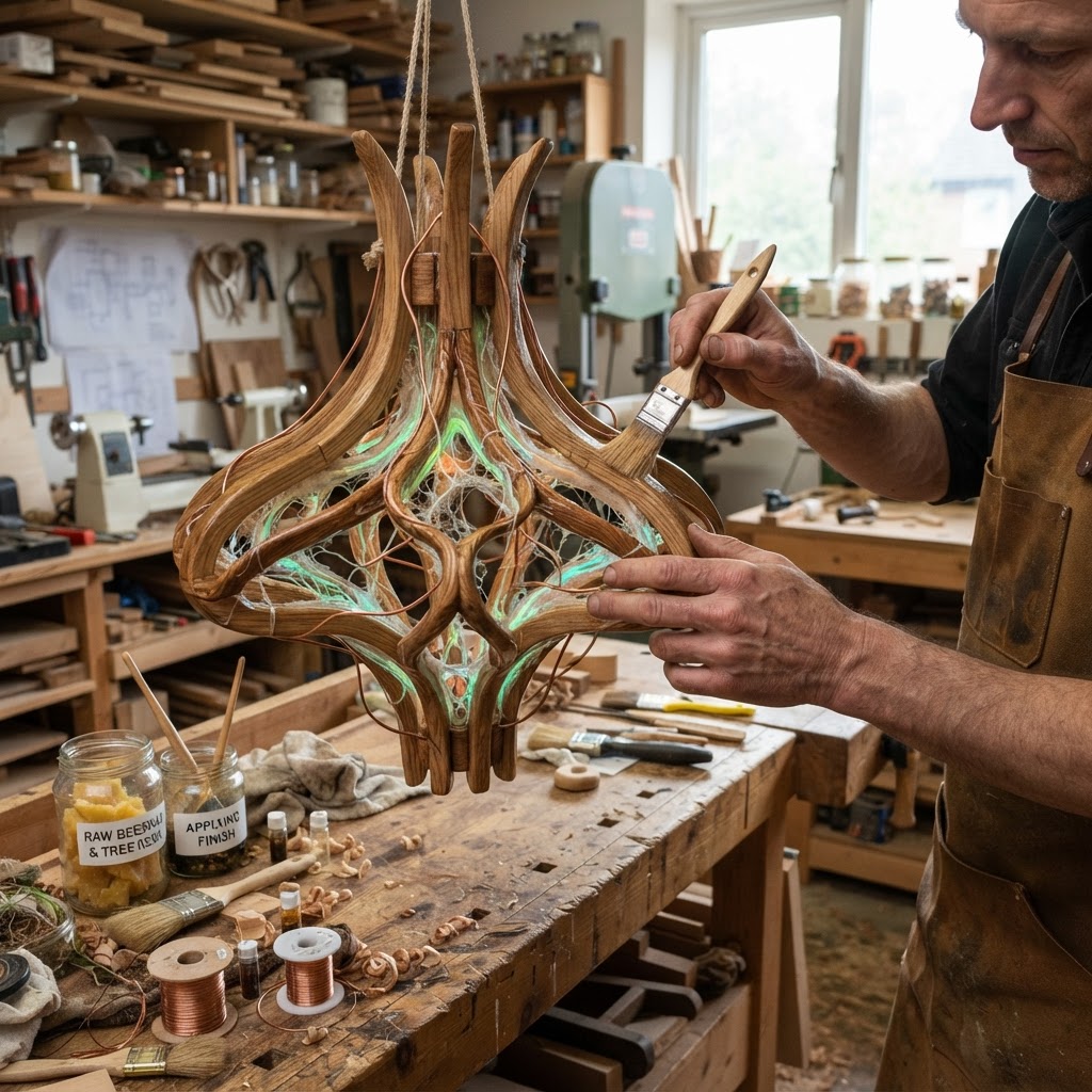 Bespoke Treetop Dendritic Mycelium-Infused Phyto-Chromatic Sap-Flow Canopy Prism-Lantern — step 4