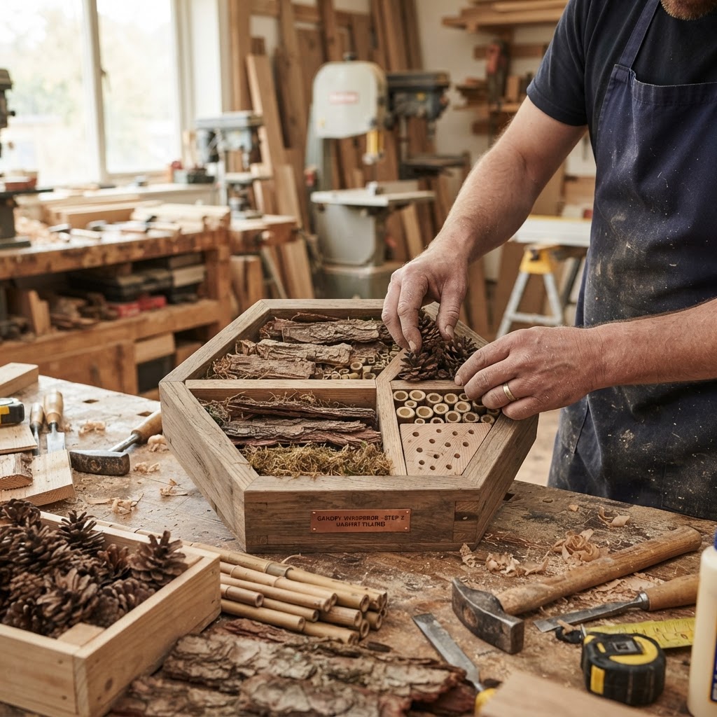 Bespoke Treetop 'Canopy Whisperer' Insect Hotel — step 2