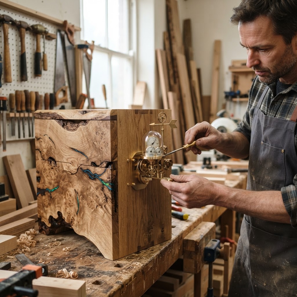 Bespoke Treetop Dendritic Mycelium-Infused Phyto-Luminous Sap-Flow Canopy Aurora-Vane Bedside Commode — step 4