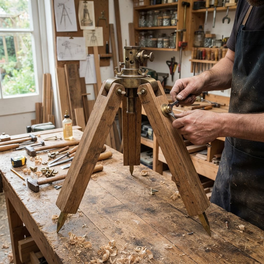 Vintage Brass Telescope Seed Observatory — step 3