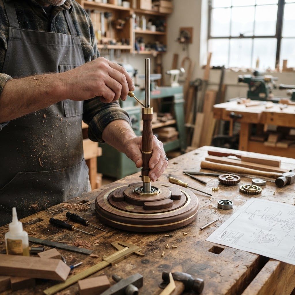 Clockwork Orrery Celestial Seed Orbit — step 1