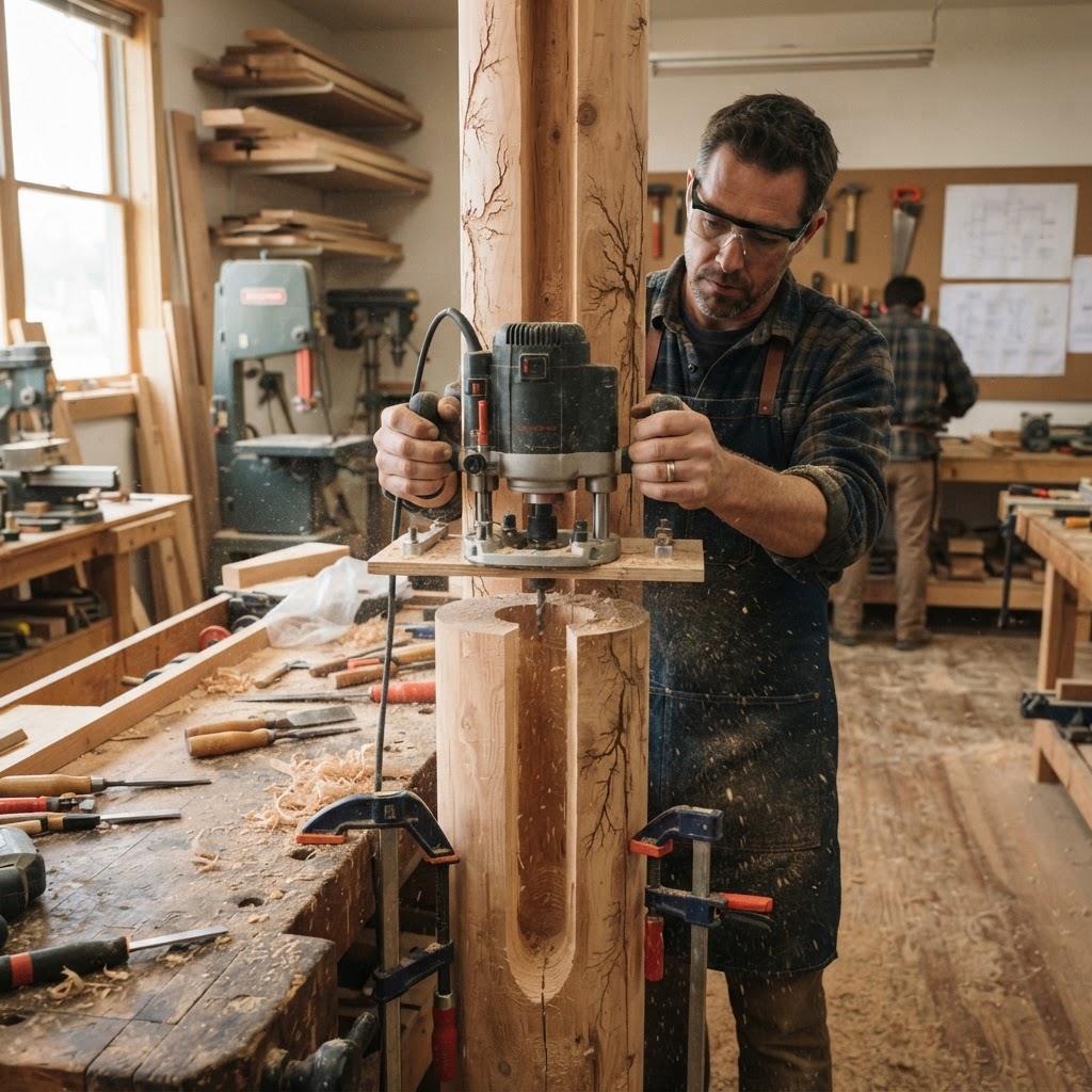 Bespoke Treetop Dendritic Mycelium-Infused Phyto-Symbiotic Canopy Sky-Lantern Pedestal — step 2
