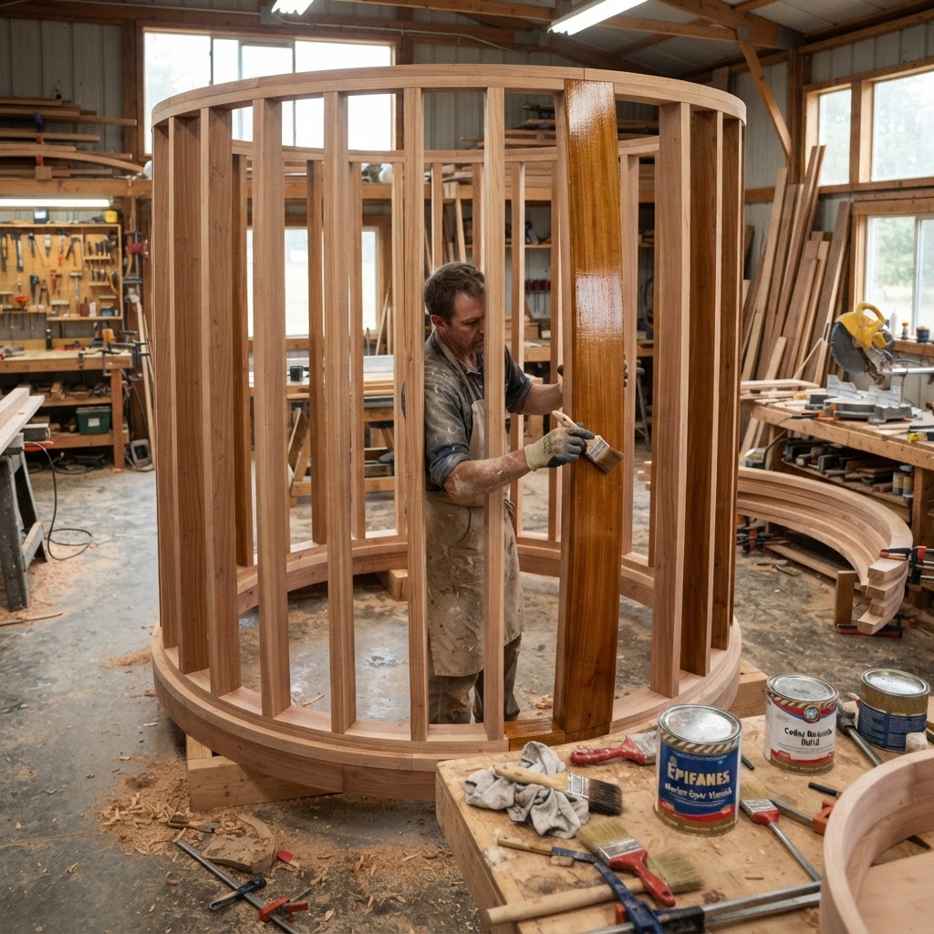 Telescoping Star-Chart Rotunda — step 2