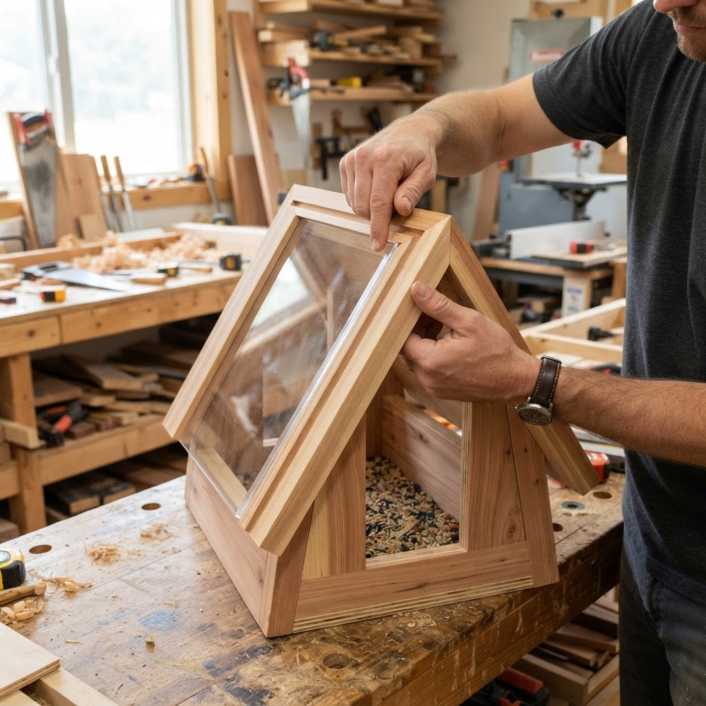 Modular Mid-Century Modern A-Frame Seed Cabin — step 2