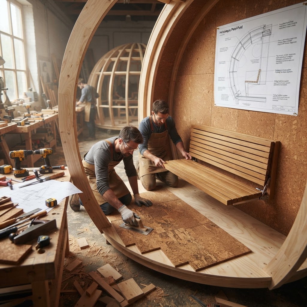 Heliotropic Petal-Fold Treetop Solarium — step 4