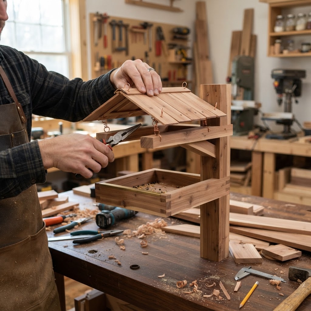 Bonsai-Inspired Cantilevered Platform Feeder — step 4