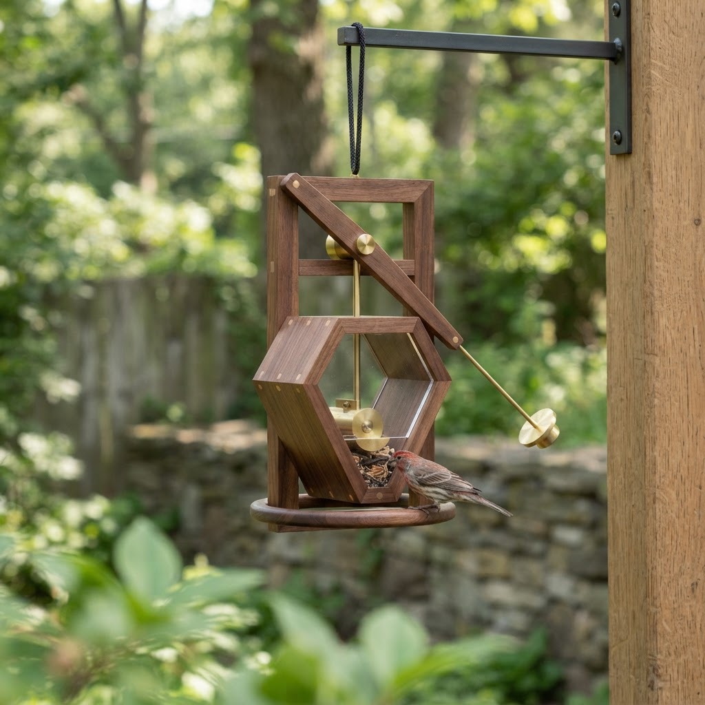 Minimalist Bauhaus Pendulum Seed Stabilizer