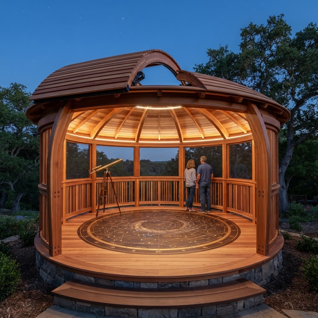 Telescoping Star-Chart Rotunda