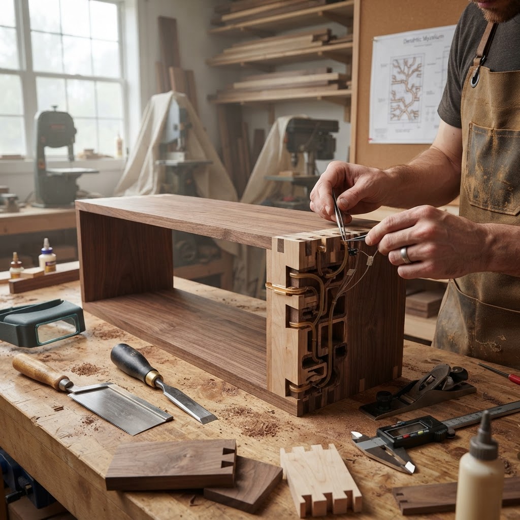 Bespoke Treetop Dendritic Mycelium-Infused Phyto-Static Sap-Flow Altimeter Shelf — step 2