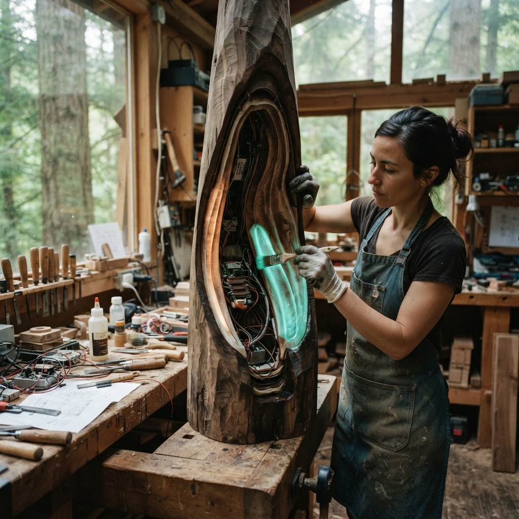 Bespoke Treetop Dendro-Electric Energy Harvesting Spire — step 4