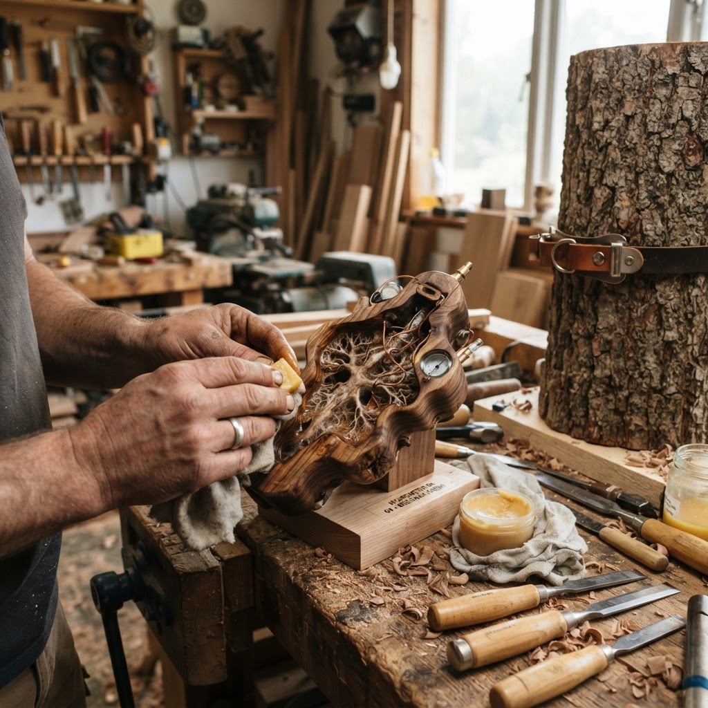 Bespoke Treetop Dendritic Mycelium-Infused Phyto-Resonant Sap-Flow Hydrometer — step 4