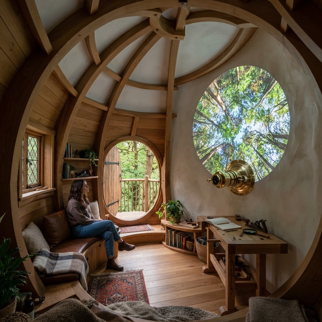 Bespoke Treetop Ocular Camera Obscura Chamber