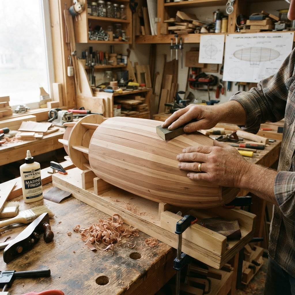 Steampunk Dirigible Airship Bird Feeder — step 1