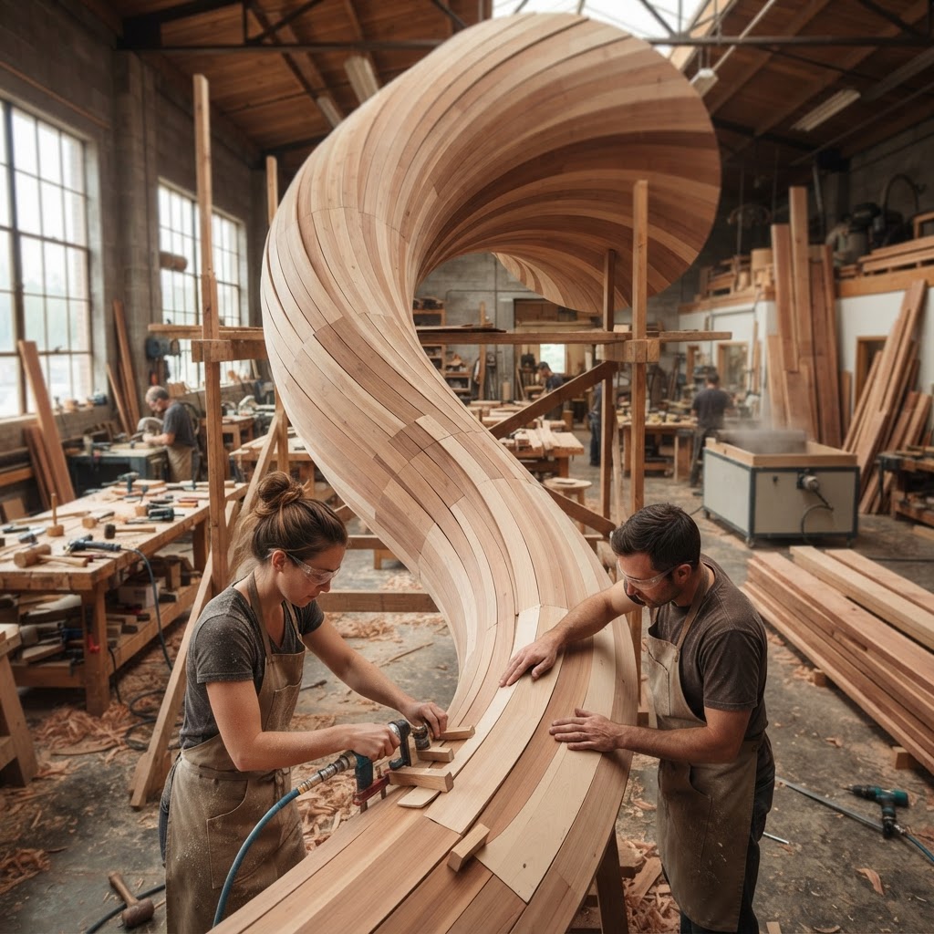 Acoustic Resonance Treetop Gramophone Pavilion — step 2
