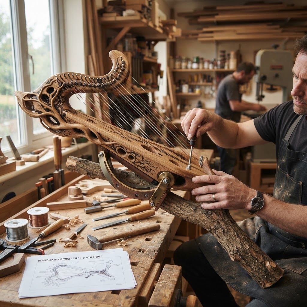 Bespoke Treetop Dendritic Mycelium-Infused Phyto-Reflexive Sap-Flow Canopy Resonance-Harp — step 4
