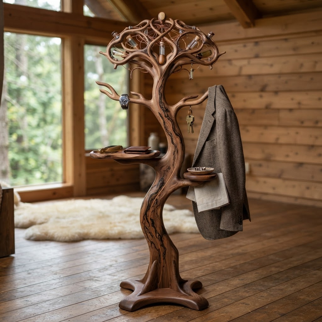 Bespoke Treetop Dendritic Mycelium-Infused Phyto-Sonic Sap-Flow Canopy Resonance-Crested Valet