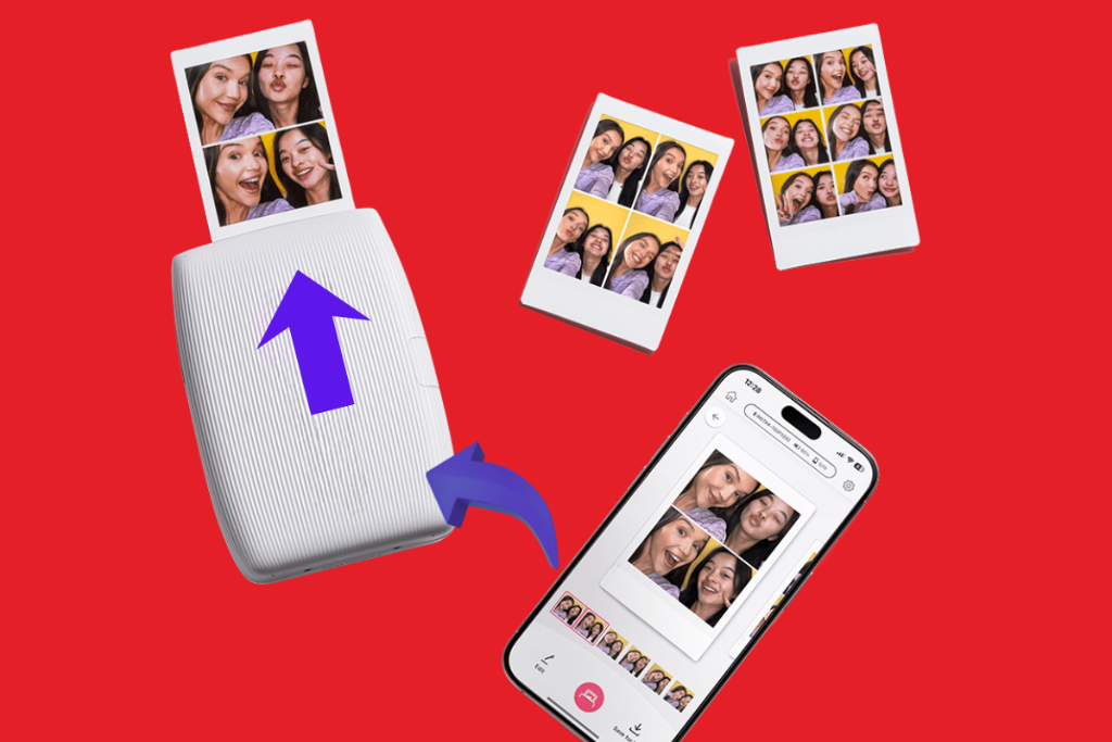 Mini photo printer