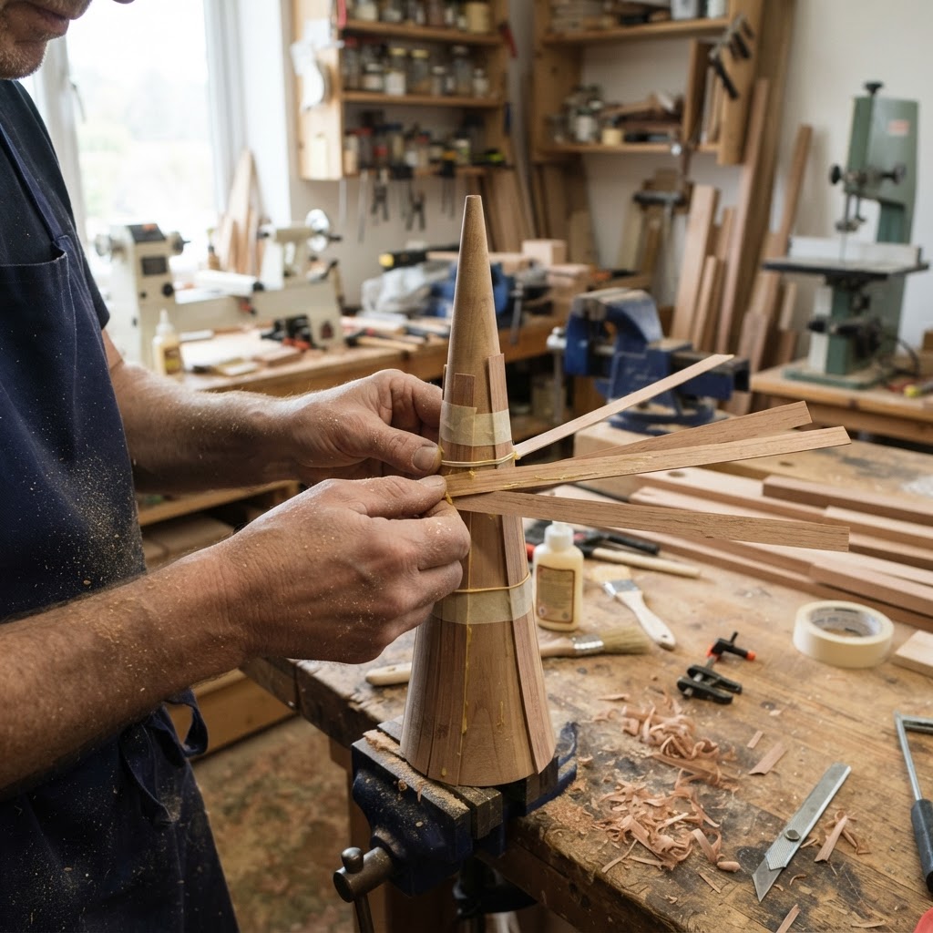 Victorian Miniature Gramophone Seed Horn — step 1