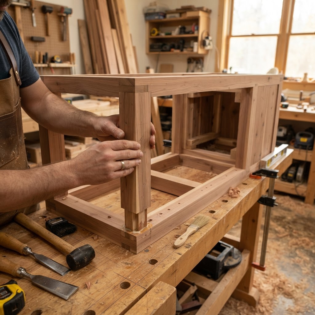 Bespoke Treetop Dendritic Mycelium-Infused Phyto-Pulsing Canopy Rain-Gauge Commode — step 1