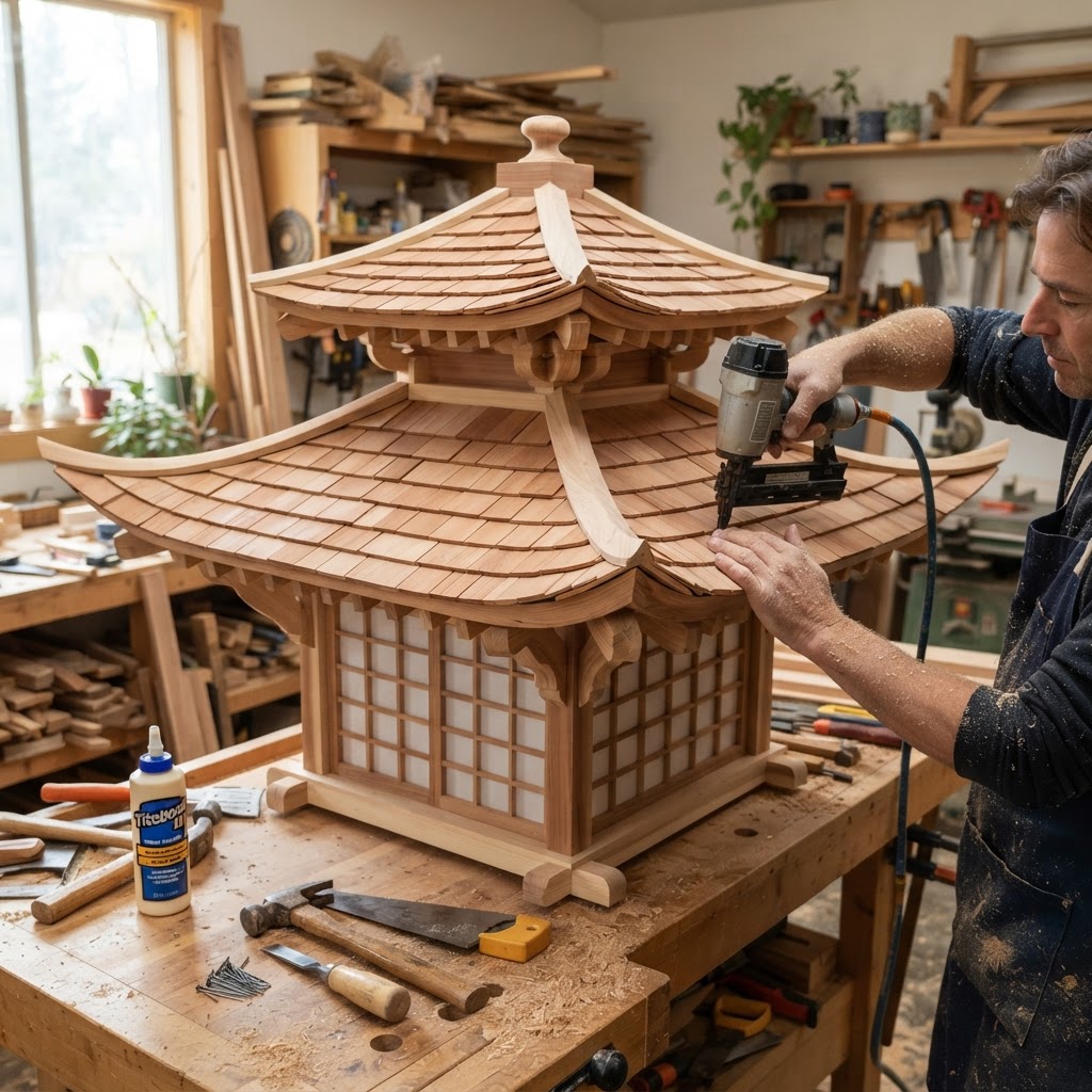 Bonsai-Inspired Shoji Screen Seed Pavilion — step 3