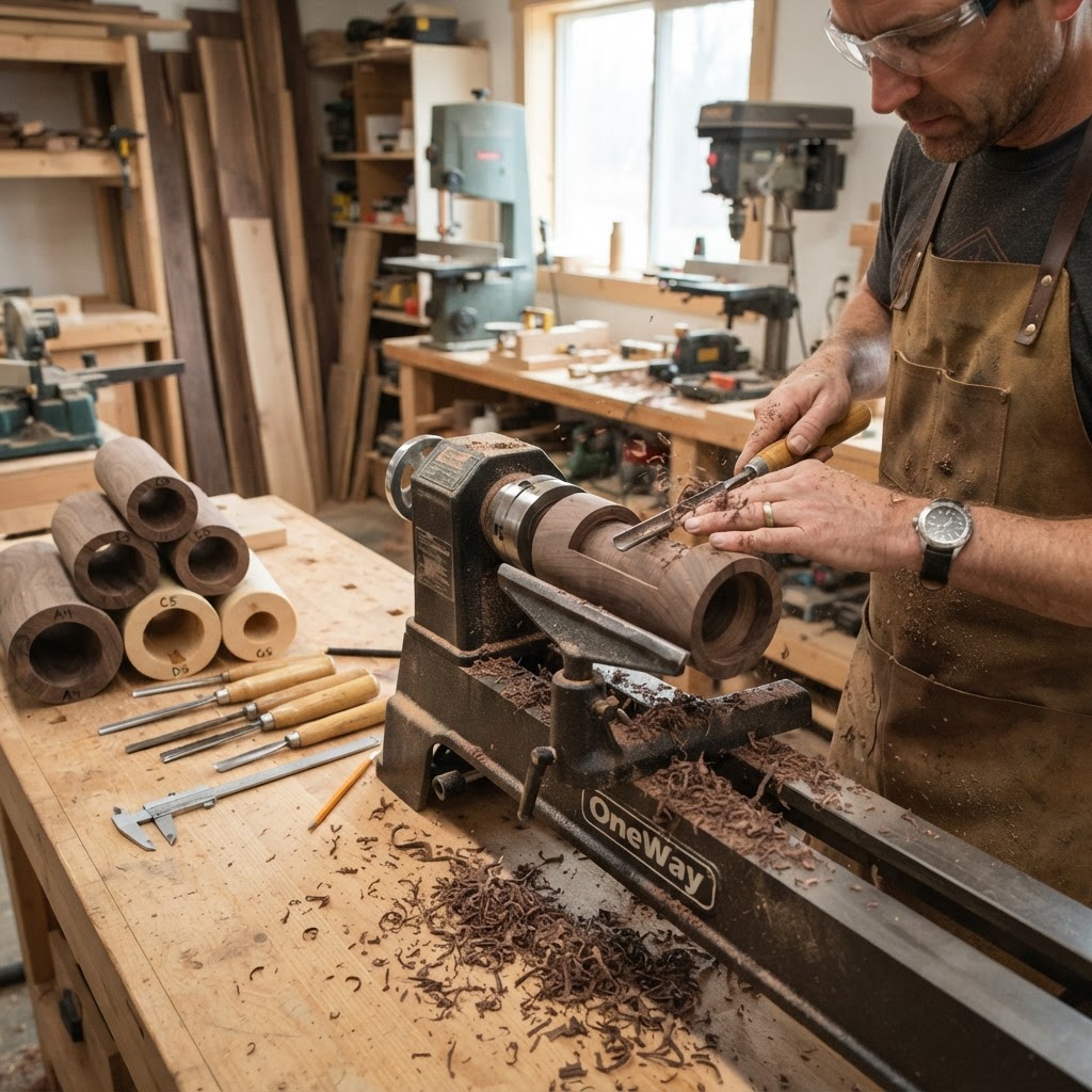 Bespoke Treetop Eolian Kinetic Wind-Chime Sculpture Deck — step 2